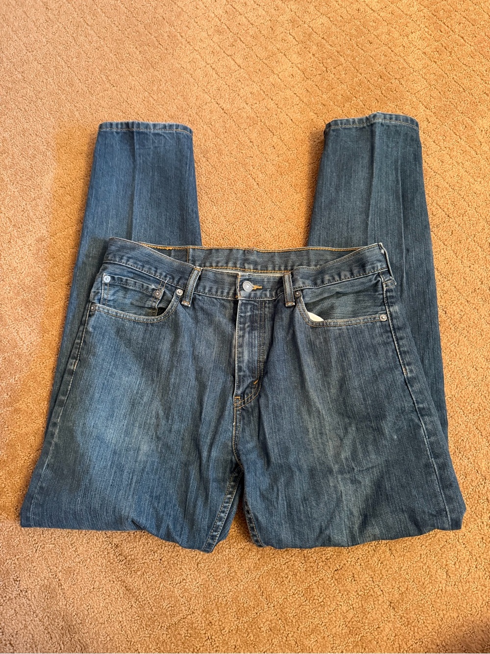 Levi’s Men’s 508 Dark Wash Tapered High Rise Jeans Size 33x32